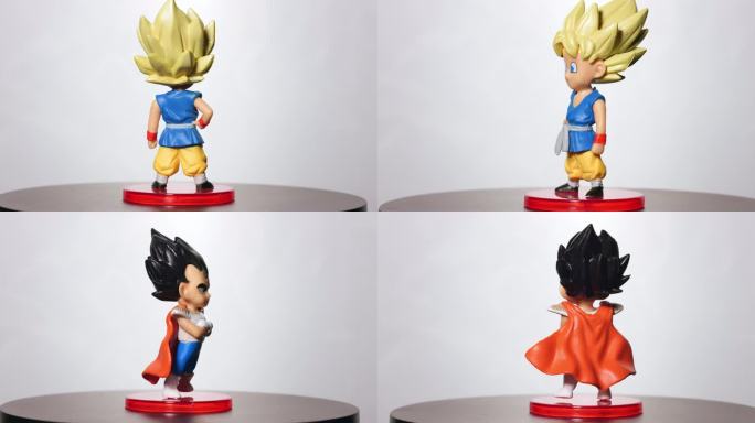 卡通潮流手办摆件塑胶玩具展品实物实拍