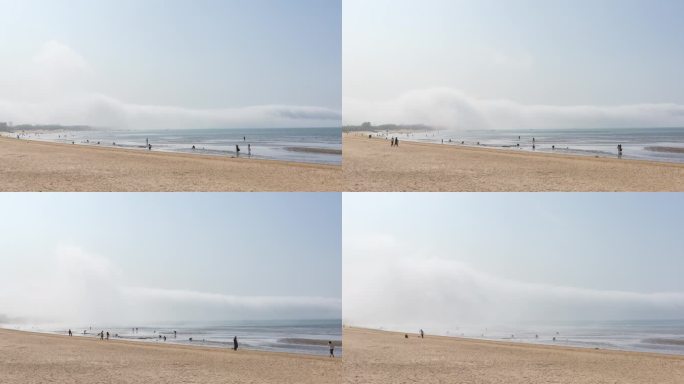 海边平流雾延时
