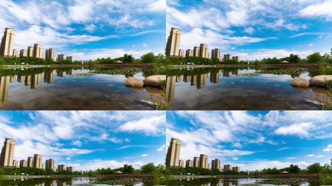 乐都公园延时摄影