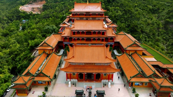 寺庙中国古建筑