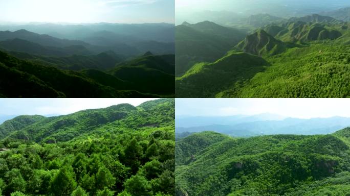 连绵群山 山川叠嶂 青山云影