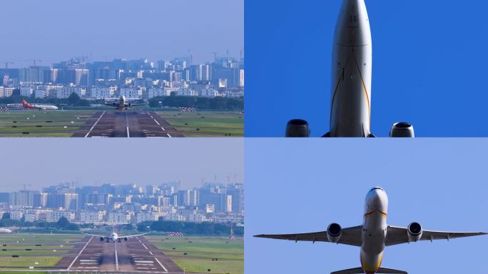 深圳机场起飞的海南航空客机起飞合集