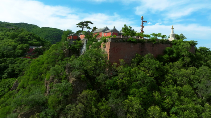 航拍门头沟金顶妙峰山01