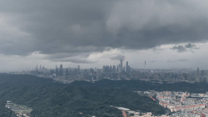 广州台风暴雨延时08