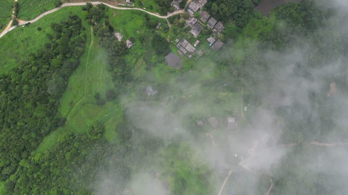 马峦山客家围屋 马峦山古村 客家建筑