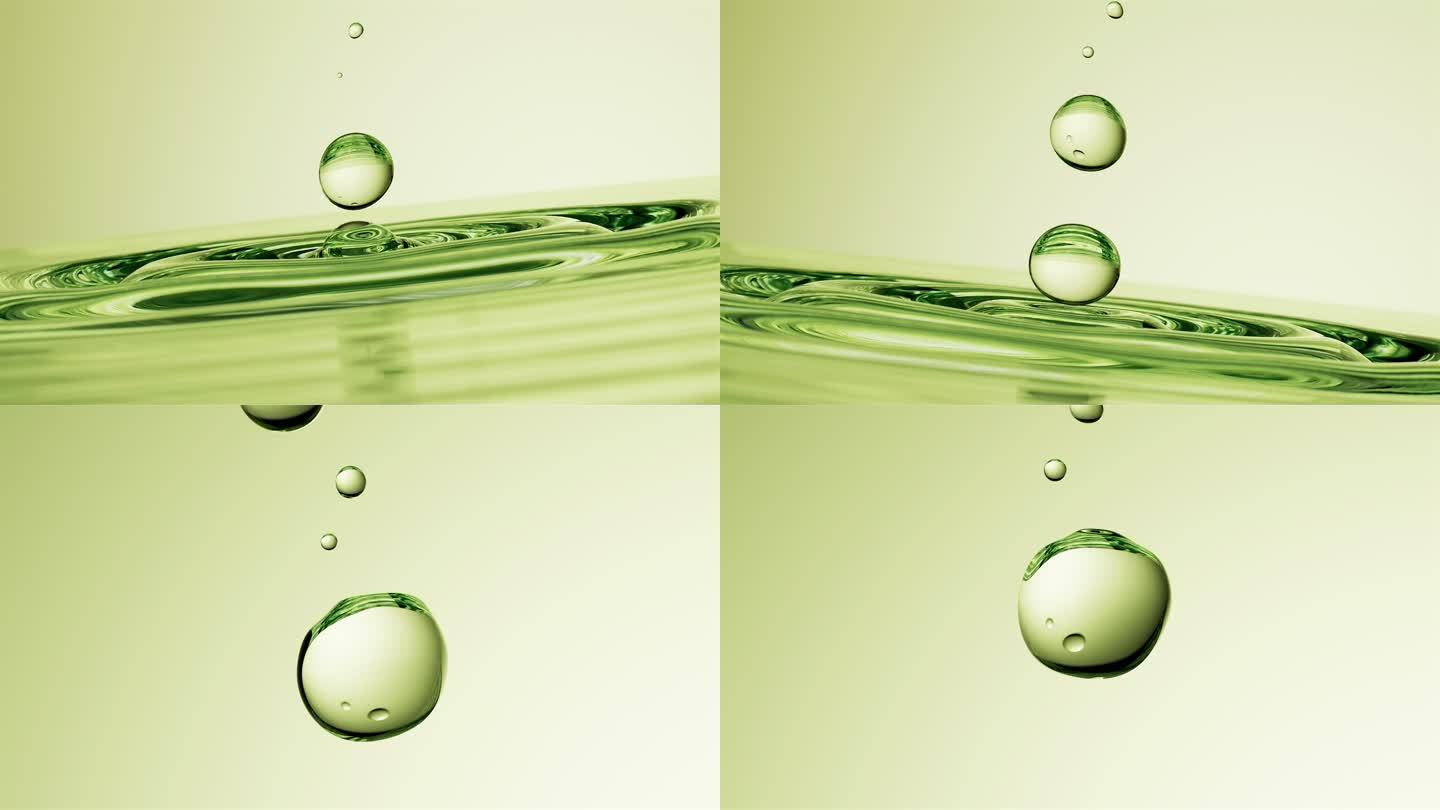 精华水球细胞分子护肤品化妆品水乳乳液水滴