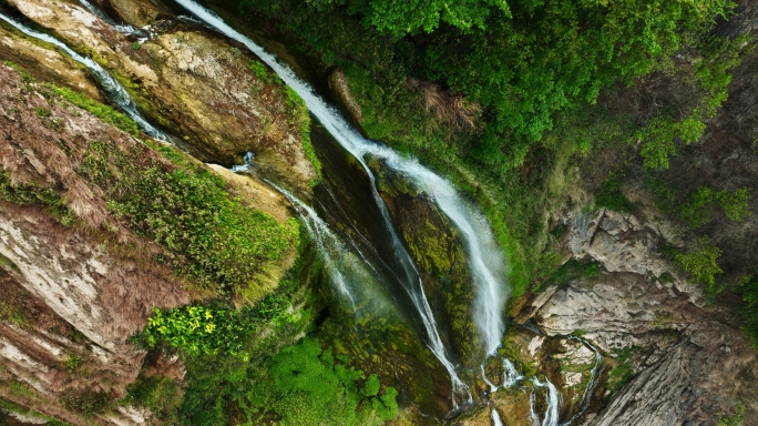 瀑布 溪流 贵州风景 自然风光 山川河流