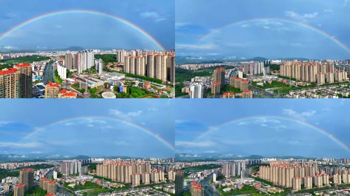 彩虹/增城/城市/风景/风光/远洋风景