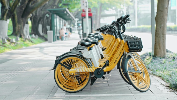 【4K原创】共享单车、美团共享单车