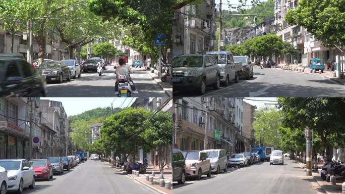 台州温岭老城区扫街