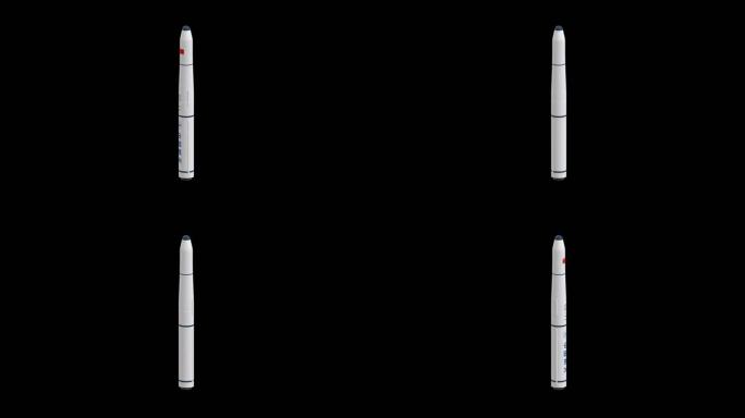 长征十一号11运载火箭CZ-11透明背景