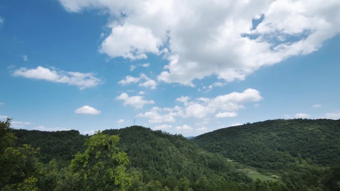 大山延时摄影