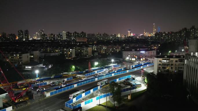 【4K】夜景小区