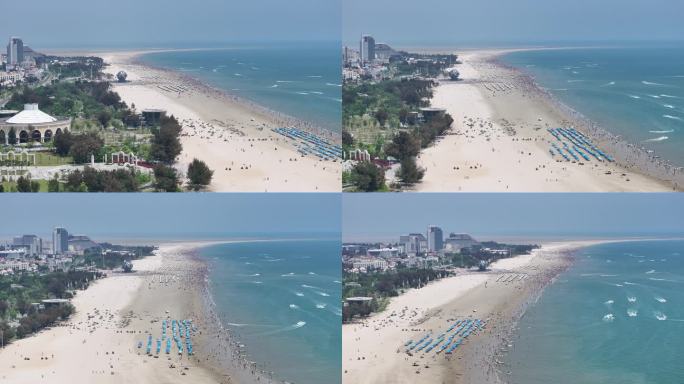 北海银滩航拍