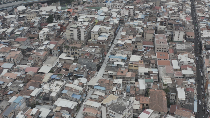 L厦门中山路城中村八市航拍