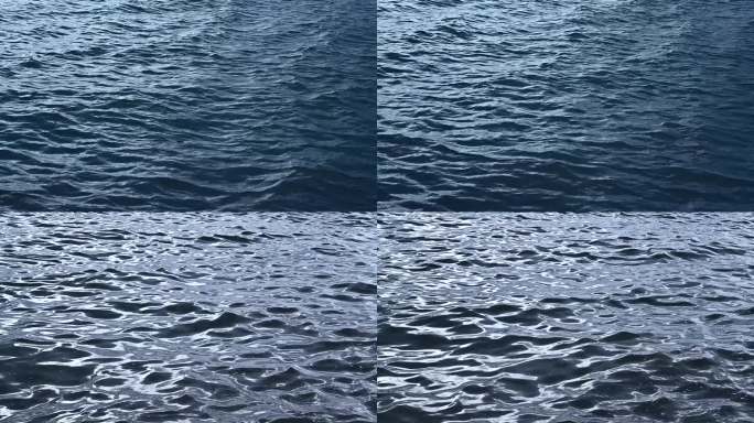 唯美波光粼粼的水面慢镜头
