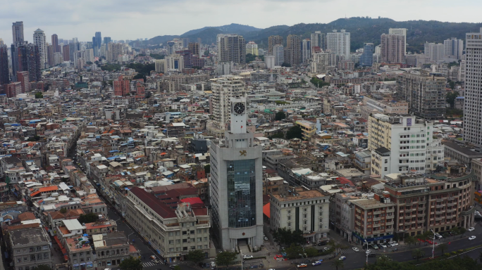 L厦门中山路城中村八市航拍