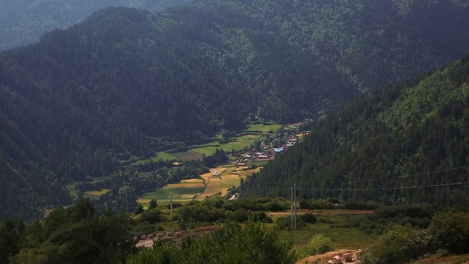 迭部县城大景