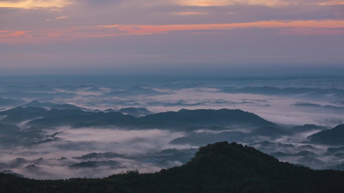 雾中山