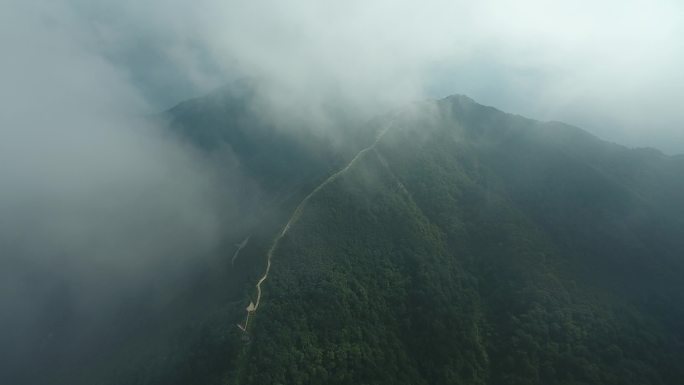 天堂寨 大别山航拍