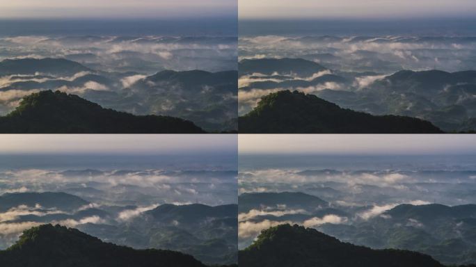 雾中山