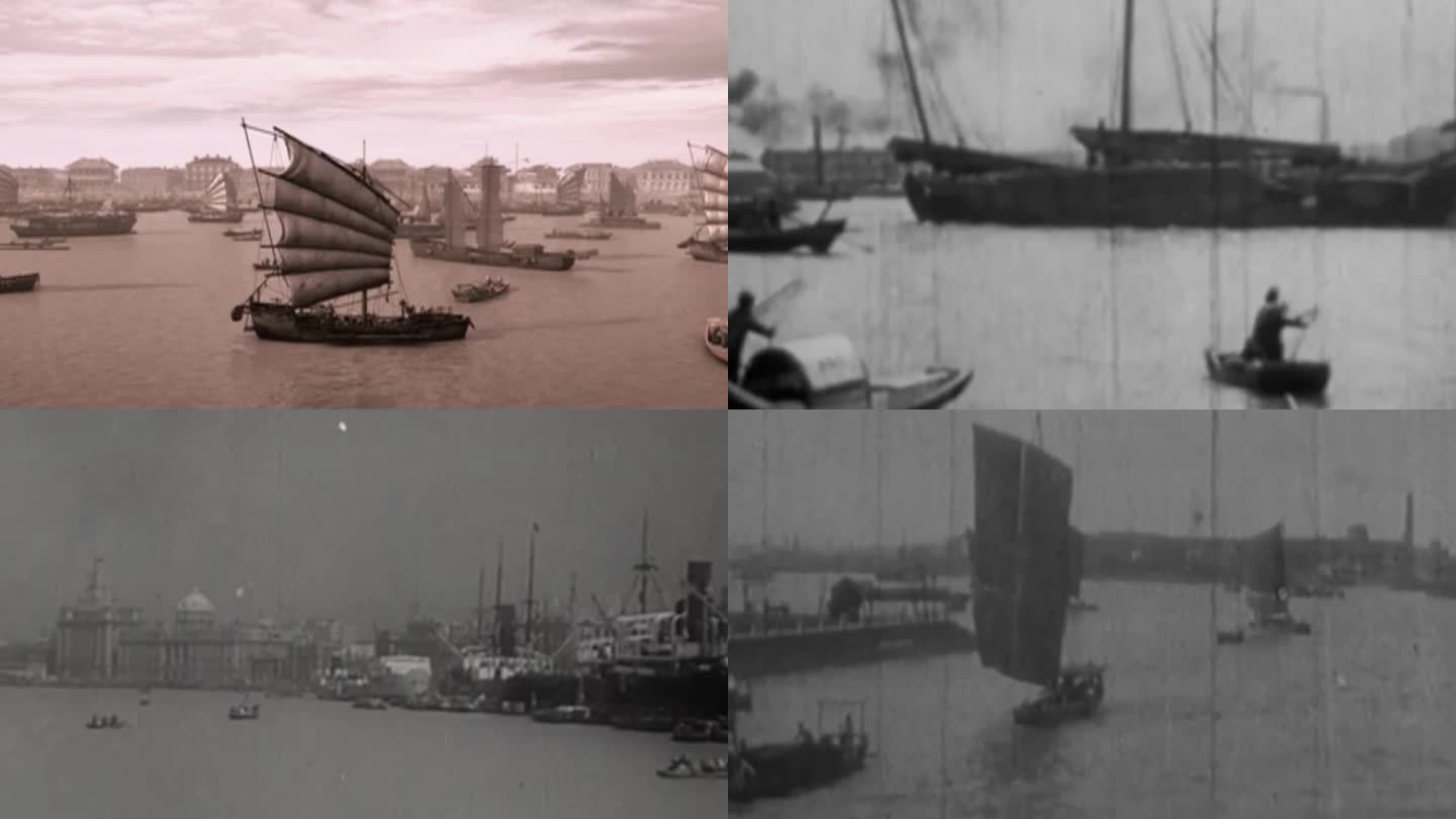 运河 贸易　旧上海 外滩 历史