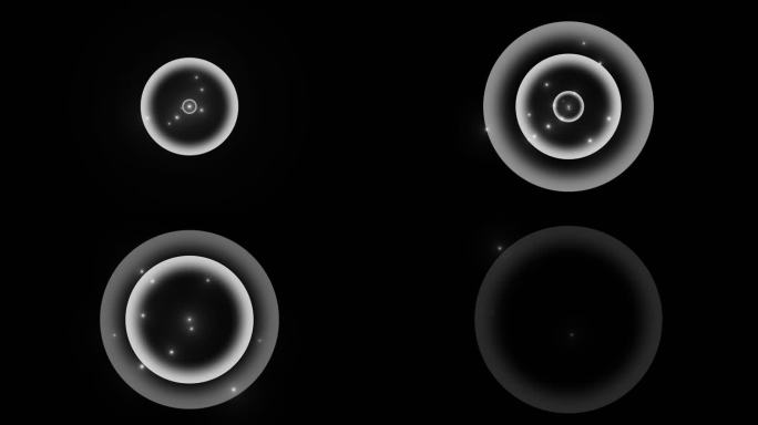 白色科技鼠标点击效果