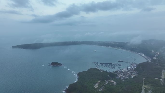 涠洲岛航拍空镜