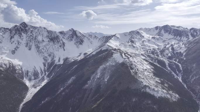 4K云南香格里拉白马雪山