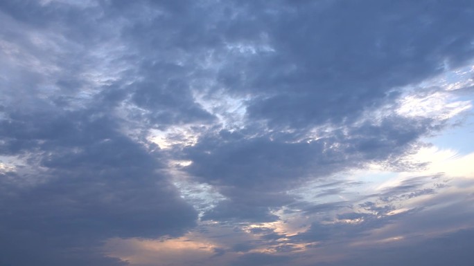 乌云 云延时 乌云晚霞延时 雨后天空云