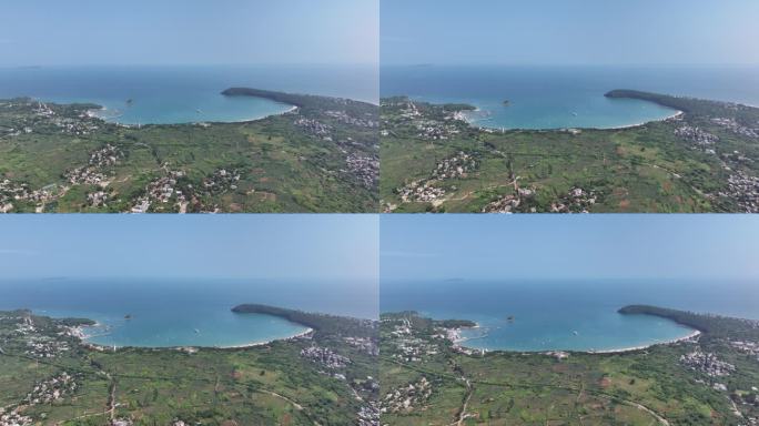 涠洲岛航拍空镜