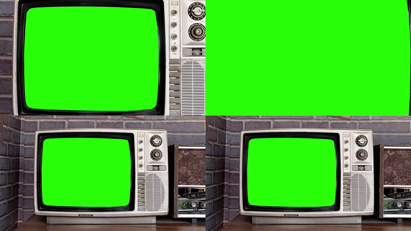 老电视绿幕抠像2套