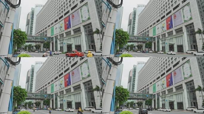 4K实拍，广州珠江新城CBD高德置地广场