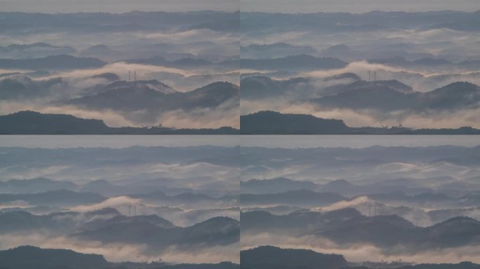 雾中山