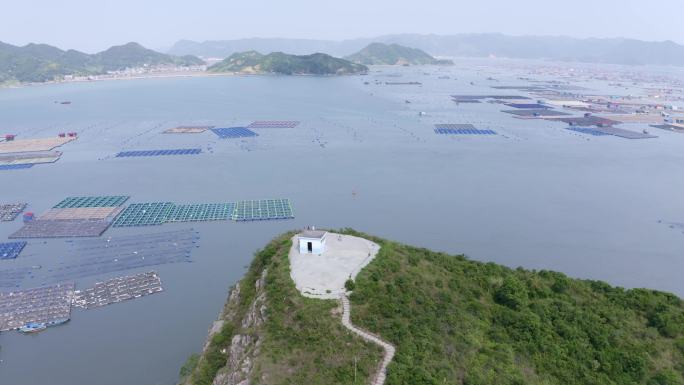 福建东山海上鱼排