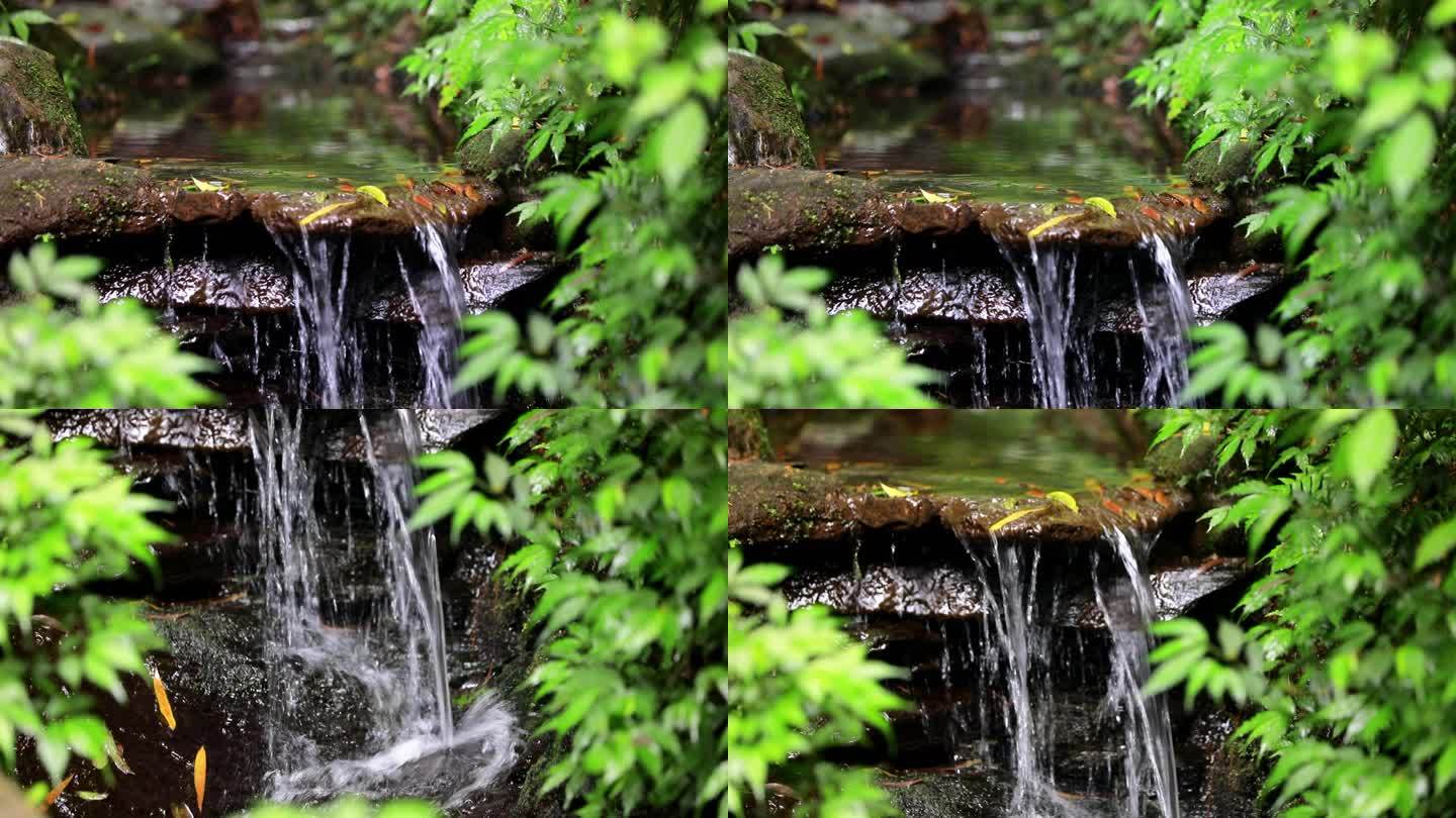 雨后清泉流失