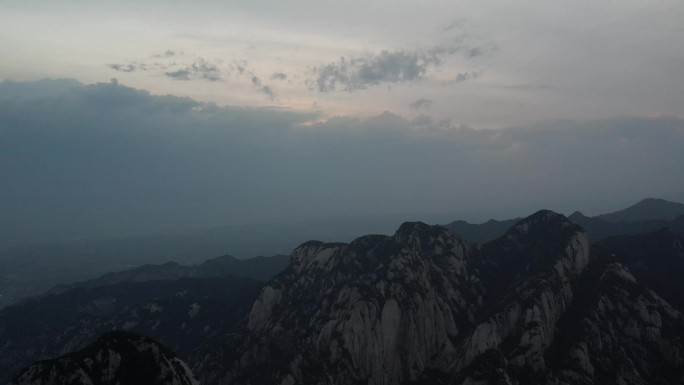 华山日出渭南华阴陕西旅游宣传华山