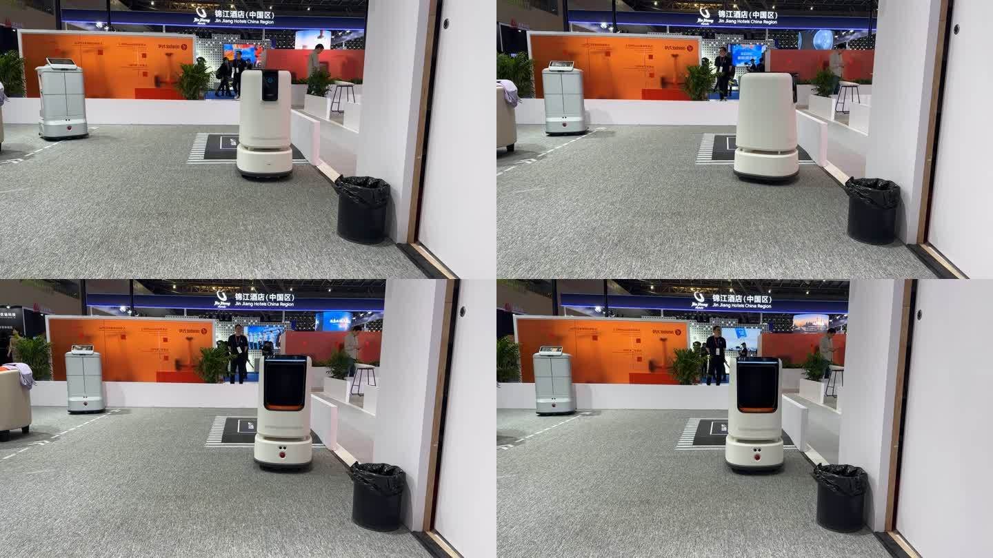 科技 酒店用送餐 智能机器人