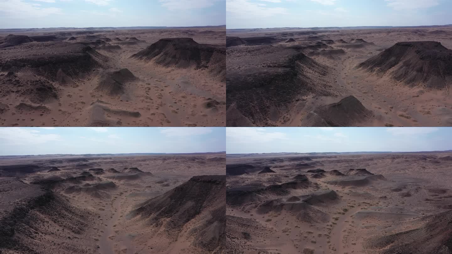 戈壁滩 无人区 沧桑 空旷 火星地貌 沙