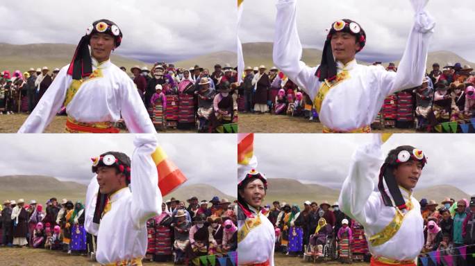 草原节日 藏族节日 西藏服装 藏族服装