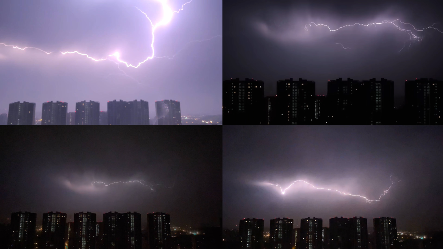 闪电 雷雨 电闪雷鸣 打雷