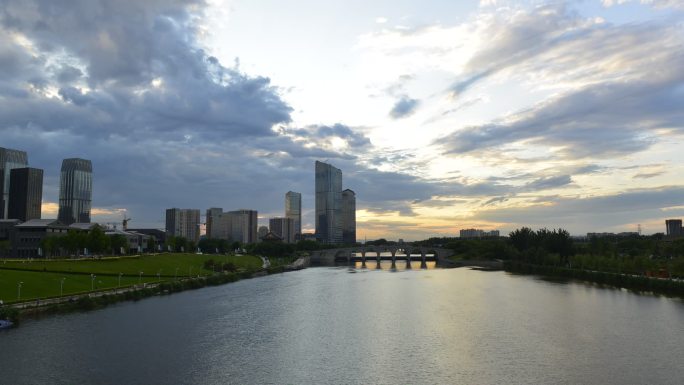 北京护城河延时