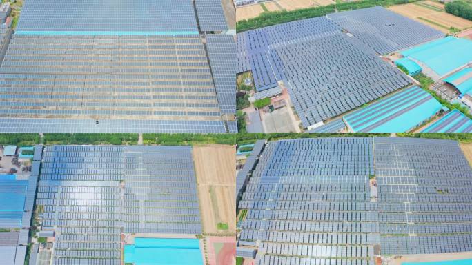 新能源太阳能电池板节能可再生资源利用节电