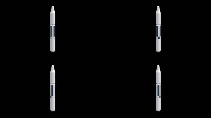 长征二号2号运载火箭CZ-2透明背景