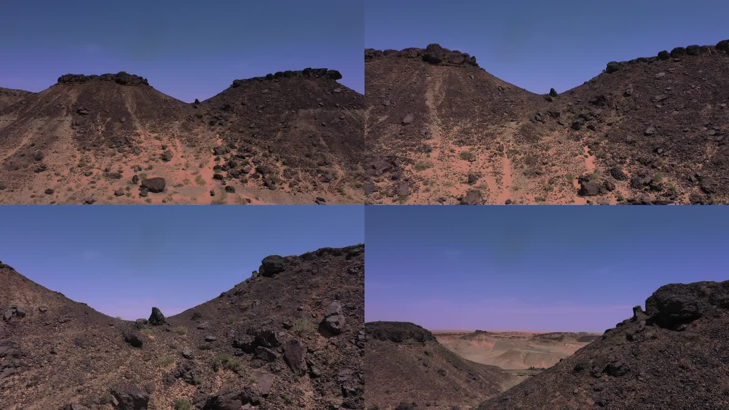 戈壁滩 无人区 沧桑 空旷 火星地貌