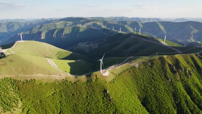 电力新能源山谷旅游茶山