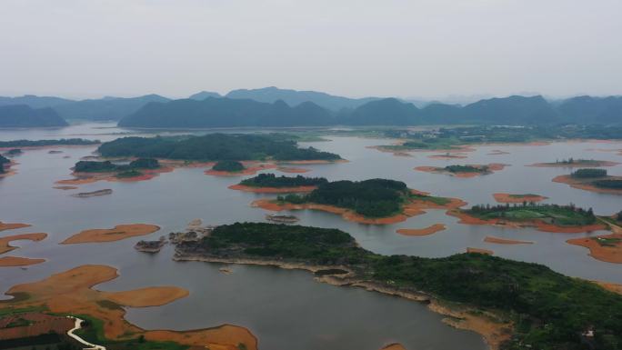 红枫湖遭遇干旱