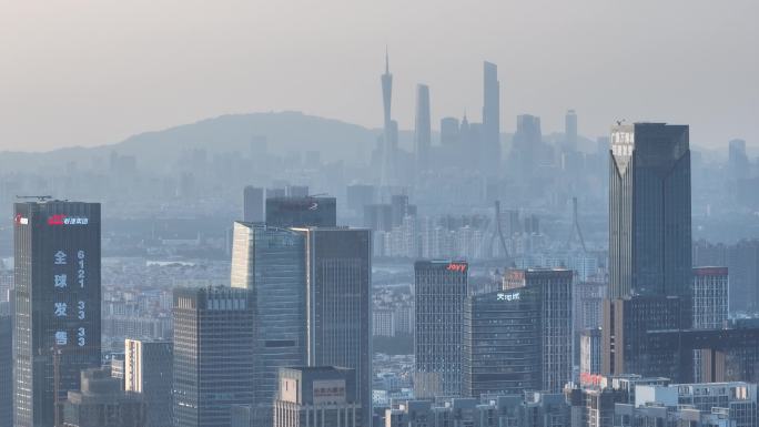 中国广东省广州市番禺万博中心建筑群