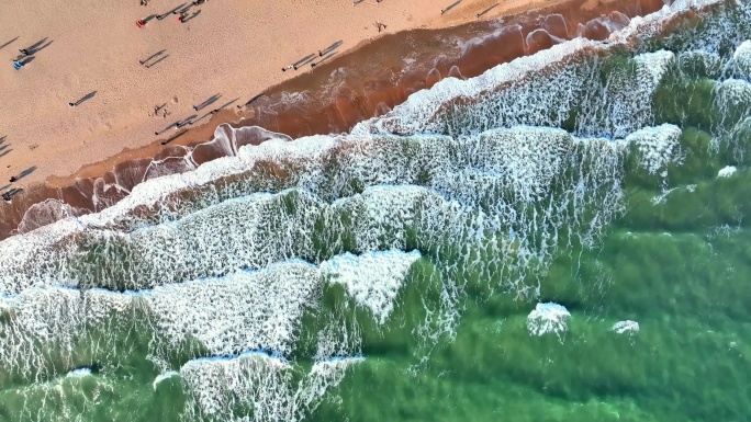 青岛石老人海水浴场宣传片风光