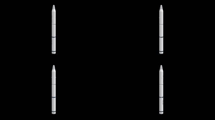 长征二号丙2号运载火箭CZ-2C透明背景